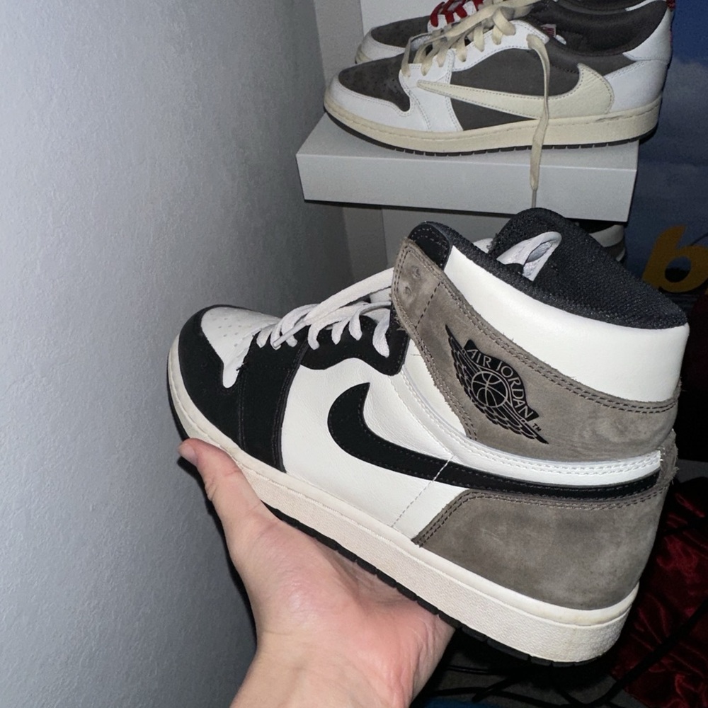 Air Jordan High Top Sneakers - “Mocha”